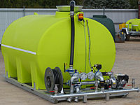 8000Ltr water spraying truck unit