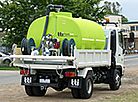 dust spraying unit on truck